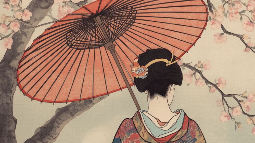 江戸時代のUV対策