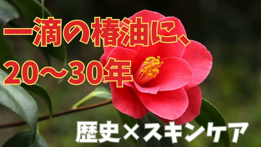 一滴の椿油は・・・