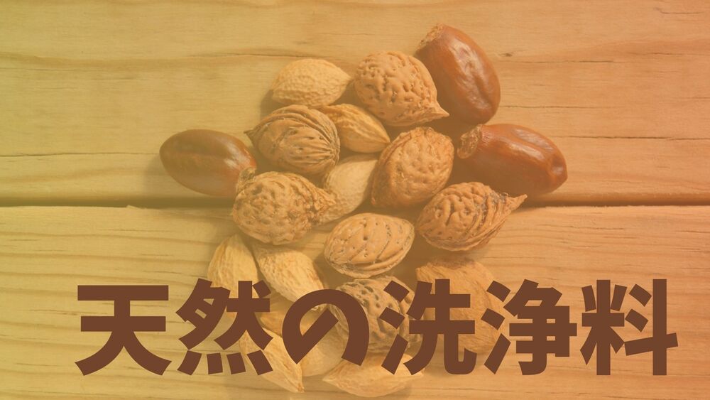 天然の洗浄料